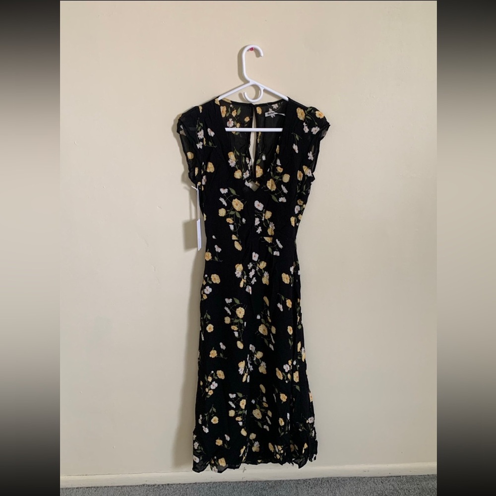 Reformation Wellfleet midi dress in Piazza